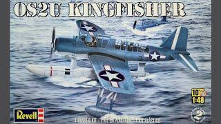 1/48 Scale Revell Monogram OS2U Kingfisher Full Build