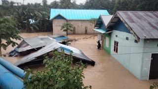 Banjir Di Banggai Laut 13/06/2024