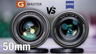 [ENGLISH SUB] 50mm f1.2 GM vs f1.4 Zeiss lens. Which is superior? Should one upgrade to GM?