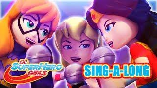 LEGO Brain Drain | Get Your Cape On | Sing-A-Long | DC Super Hero Girls