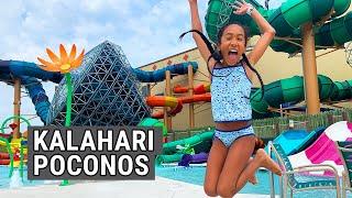 Two Days at Kalahari Resort: Indoor Waterpark Fun in the Poconos!