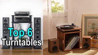 Top 6 BEST Turntables of [2023] | Record Players!