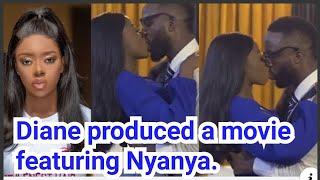 BBNaija's Diane shares passionate kiss with Nyanya in a new movie she produced.