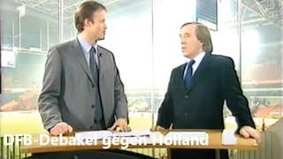 Günter Netzer und Gerhard Delling kritisieren Erich Ribbeck und die Nationalmannschaft (23.02.2000)