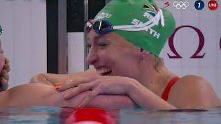 Tatjana Schoenmaker Wins Gold for South Africa in Swimming 100 Metre Breaststroke Olympics 2024