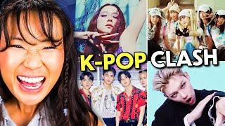 Can K-Pop Stans Guess The K-Pop Idol? (TWICE, BLACKPINK, BTS) | K-Pop Clash