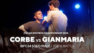 CORBE vs GIANMARIA | IBF CHAMPIONSHIP 2024 | SOLO MALE | Top 16