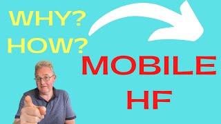 HAM RADIO:  The EASY way to do HF MOBILE (How I do it anyway)