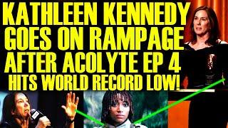 KATHLEEN KENNEDY BLAMES FAKE REVIEWS AFTER ACOLYTE EPISODE 4 RATINGS HITS WORLD RECORD DISASTER!