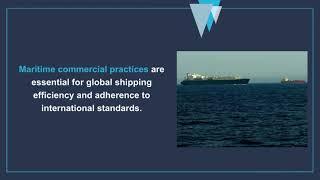 Maritime Commercial Practices Training Courses in London