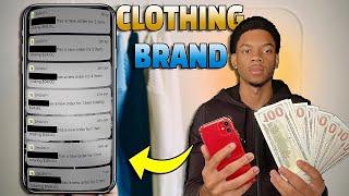 Start a Clothing Brand With NO MONEY in 2023