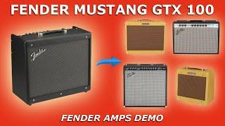 Fender Mustang GTX100 | Fender Amps Demo