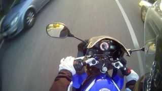 yamaha tzr 50cc de 2013- test cam SD21