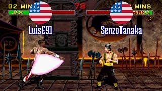 FT5 @mk2: LuisE91 (US) vs SenzoTanaka (US) [Mortal Kombat 2 Fightcade] Jan 12