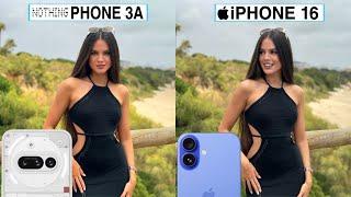 Nothing Phone 3A 5G Vs iPhone 16 Camera Test Comparison