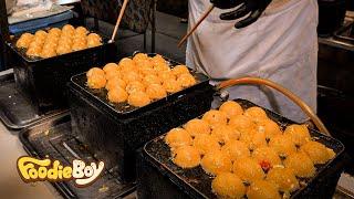 Amazing skill of Takoyaki Master - Thai Street Food