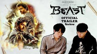 Koreans React to 【Beast - Official Trailer】 | Thalapathy Vijay | Nelson | Anirudh | Pooja Hegde