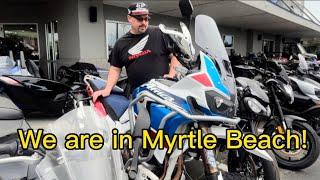 We’re in SC! Visiting local dealer Redline Powersports. Did we buy a new bike?