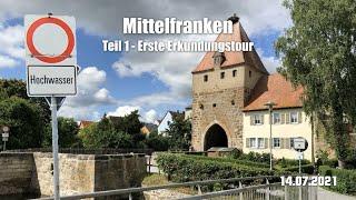 Cycling holidays in Middle Franconia - Part 1: First exploration tour