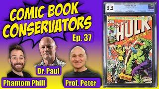 The Professor's Ground-Breaking Comic Book Conservation Results!