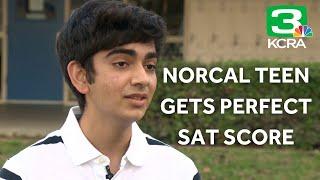 Davis High School student receives a perfect score on the SAT exam