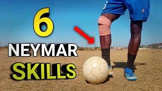 6 Neymar Amazing Football Tricks & skills 2025 | HD