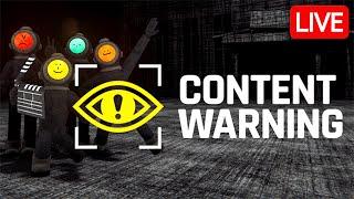 NEW Game Like Lethal Company - Content Warning LIVE 