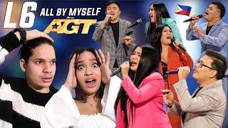 Filipino Vocals Arrive at AGT 2024! Waleska & Efra react to L6 America's Got Talent Audition