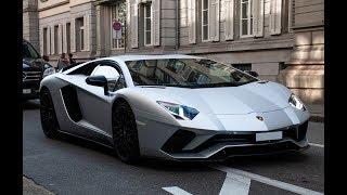 BEST-OF Lamborghini Aventador Sounds! (Flames, accelerations and more)