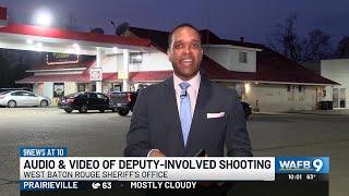 Video, audio related to deputy-involved shooting released by WBRSO