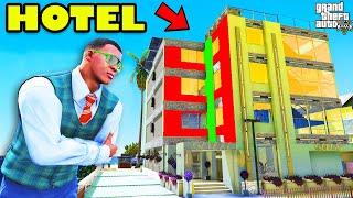 Franklin Opened Most Expensive Luxury Beach Hotel In GTA 5 | SHINCHAN and CHOP