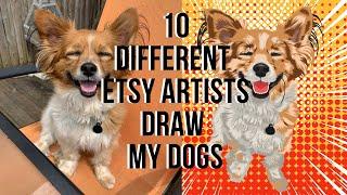 10 Custom Pet Portraits You'll Love Created by Etsy Artists