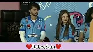 Rabeesain cute moment  || rabeeca khan Hussain tareen || team tiktokers season 5 ||