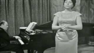 Christa Ludwig sings "Der Tod und das Mädchen" by Schubert