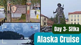  SNOWING on a CRUISE??? Our first cruise port in Alaska - Sitka! NCL Bliss