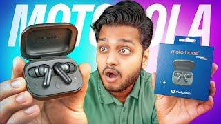 World’s First Earbuds by Motorola | Moto Buds + Unboxing & Review