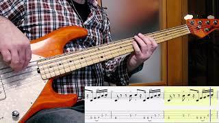 Wild Cherry - Play That Funky Music Bass Cover with TAB