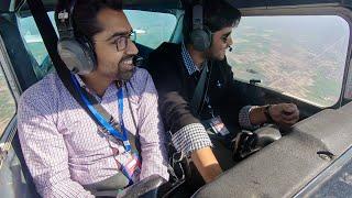 Performing Steep Turns in a Cessna 152 - Vlog