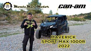 Can-Am Maverick Sport MAX 1000R | Review en español | Prueba de conducción | Test |montemarmotor.es