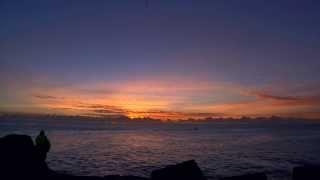 Sunrise Gold Coast Australia Relax to the Sounds of Waves on Rocks