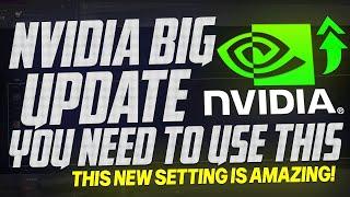  The BEST Nvidia FEATURE Just Launched and it works on ANY RTX GPU! *NEW SETTINGS*