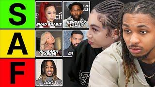 Bhad Bhabie Ranks The BEST Rappers Of All Time With DDG...