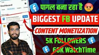 पागल बना रहा है Facebook Content Monetization Tools | Facebook Biggest Monetization Update