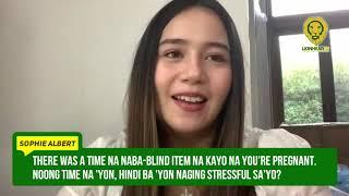 Sophie Albert reacts to blind items about her pregnancy