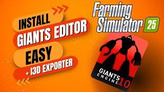  How to Set Up Giants Editor 10 -Farming Simulator 25 – Easy Guide + Blender i3D Exporter! - EP4