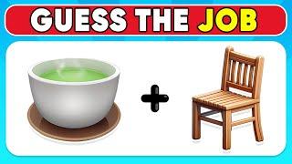 Can You Guess The JOB By Emoji? ‍️‍ Emoji Quiz