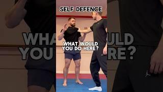 What would you do? #martialarts #selfdefense #karate #selfdefence