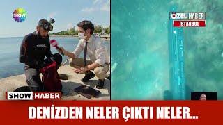 Denizden neler çıktı neler...