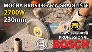 Bosch GWS 27-230 JR Professional Powerful Angle Grinder