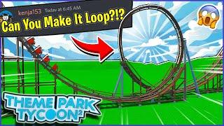 Testing *YOUR* Theme Park Tycoon 2 MYTHS! 